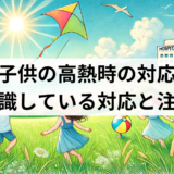 子供の高熱時の対応：私が意識している対応と注意事項